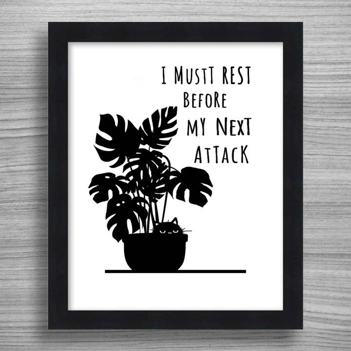 8x10 Legende Kunst & Kloge Designtryk - Skal Hvile for engroshandel hos Happy Campurr