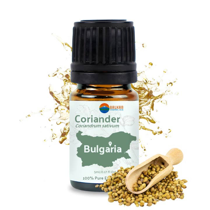 Koriander eterisk olja - 100% ren - Gård-Direct Sourcing för wholesale av Nature Packaged