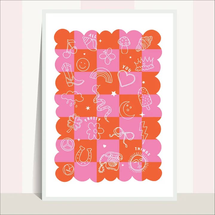 You Pretty Things Print for wholesale by Hollie Newton Studio