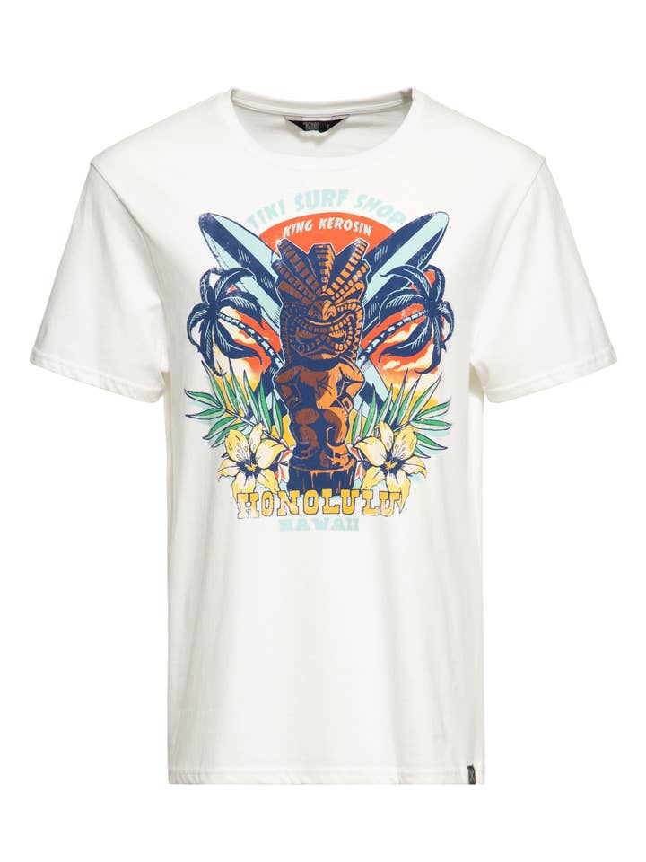 Btex Fashion GmbH / KING KEROSIN – wholesale T-shirt – men's – Tiki Surf Shop Tee