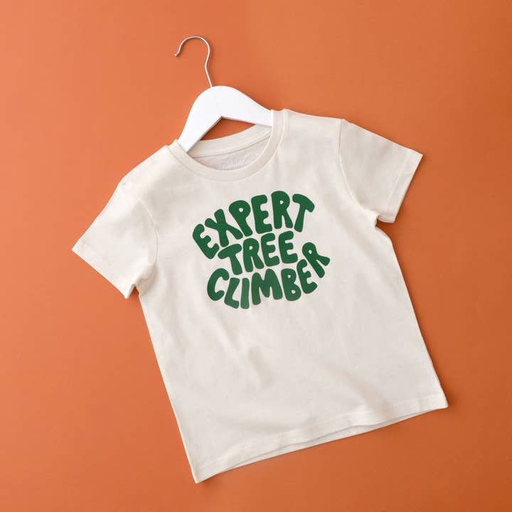 Alphabet Bags - Wholesale Screen Printed T-Shirt - Kids - Expert Tree Climber - Kid's Tee1