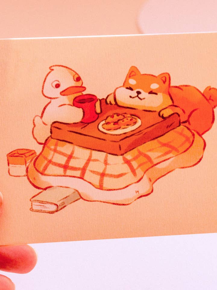 Mini prints - Kotatsu for wholesale by Sekai of kangae