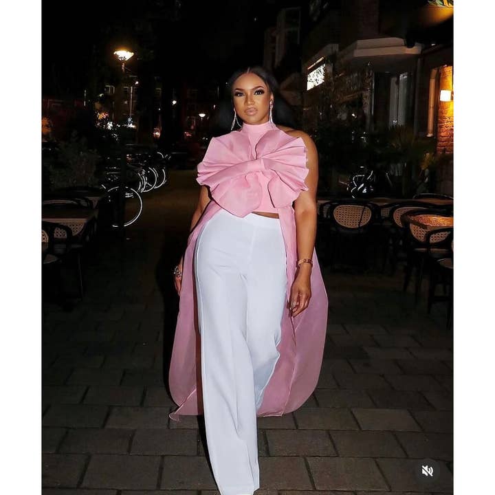 Big Bow Detail Tunic Top for wholesale by omgstyles