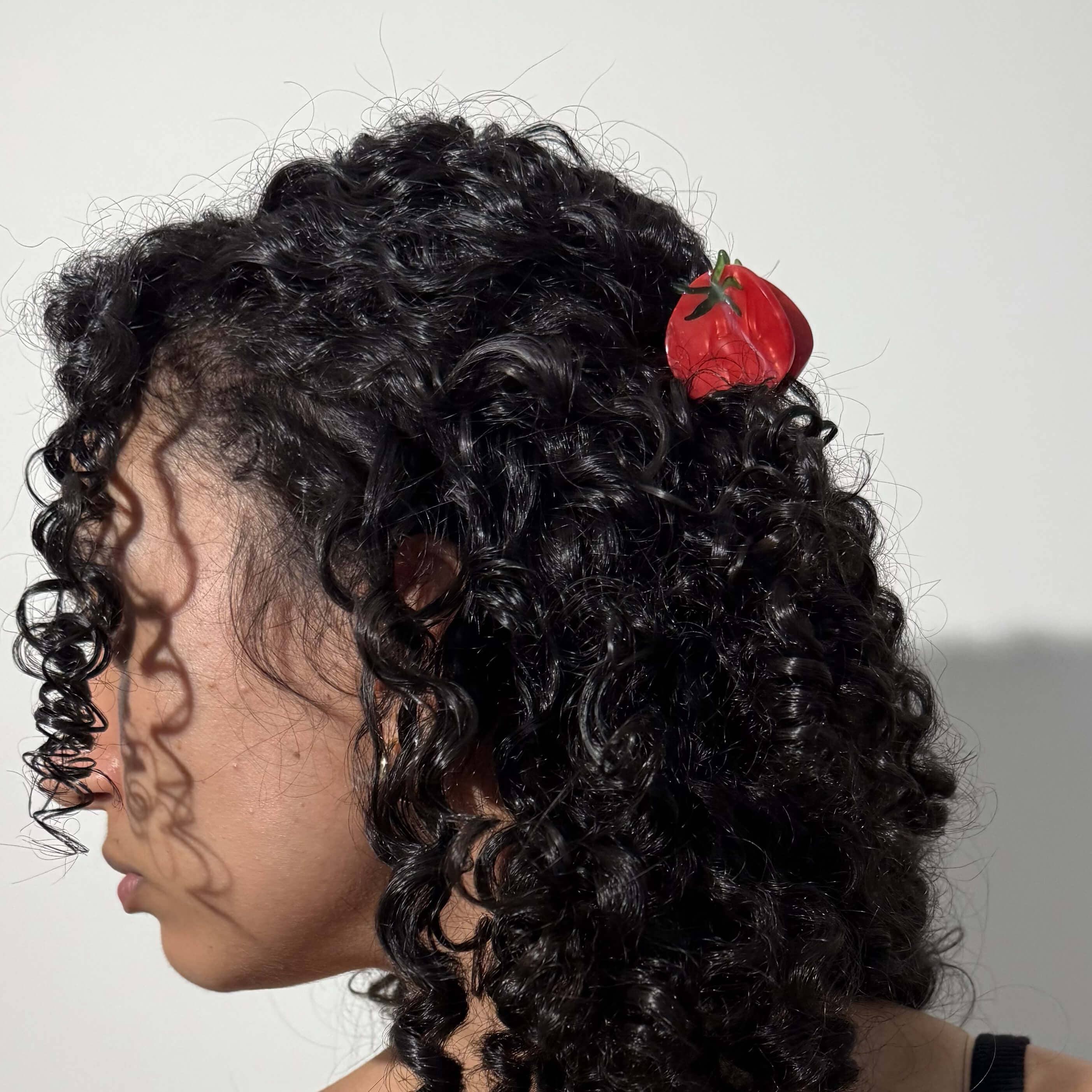 Jenny Lemons - Wholesale Hair Clip - Women's - Midi Red Apple Hair Claw Clip1