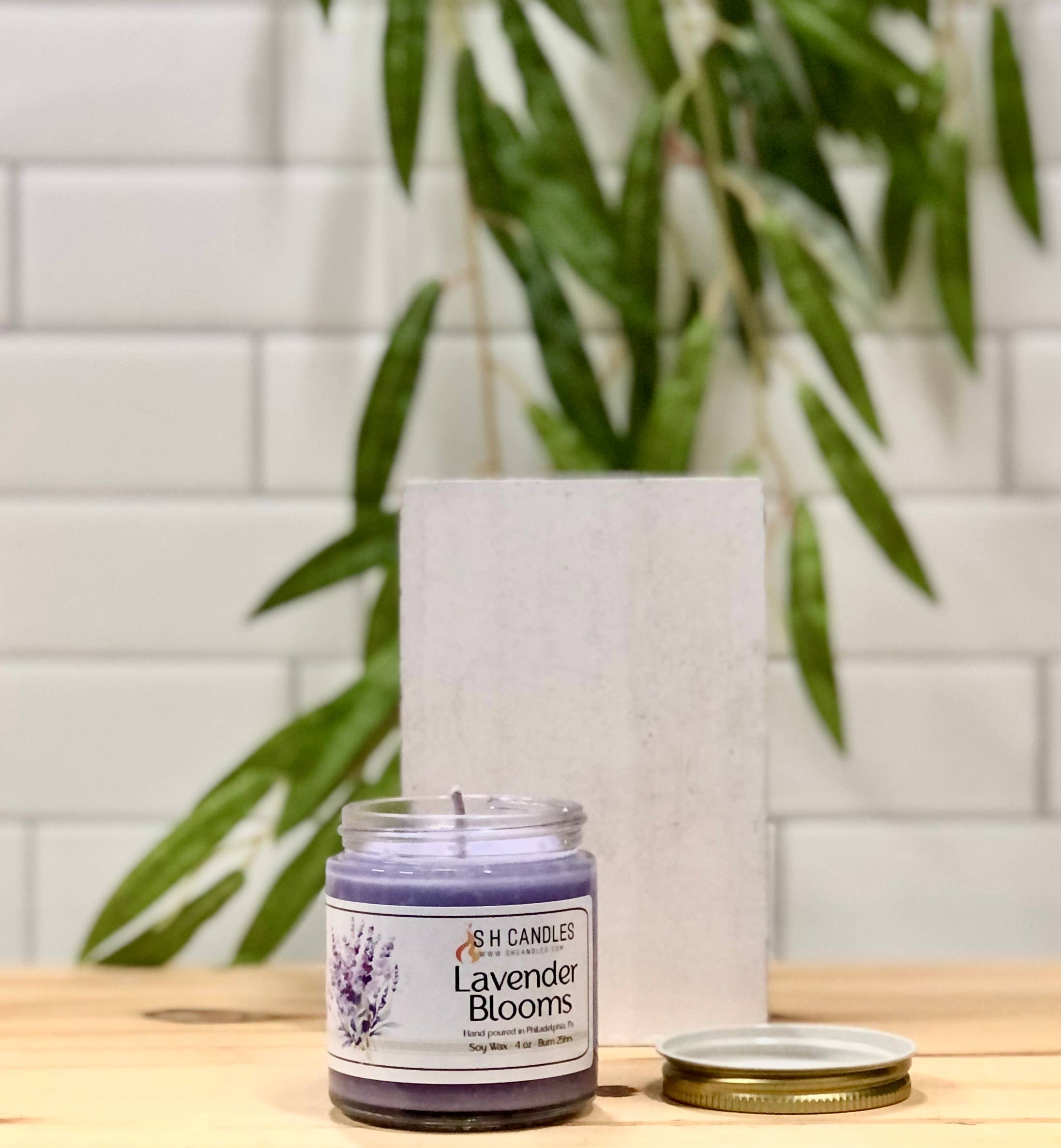 S H Candles - Wholesale Jar/Filled Candle - Lavender Scented Soy Candle Collection2