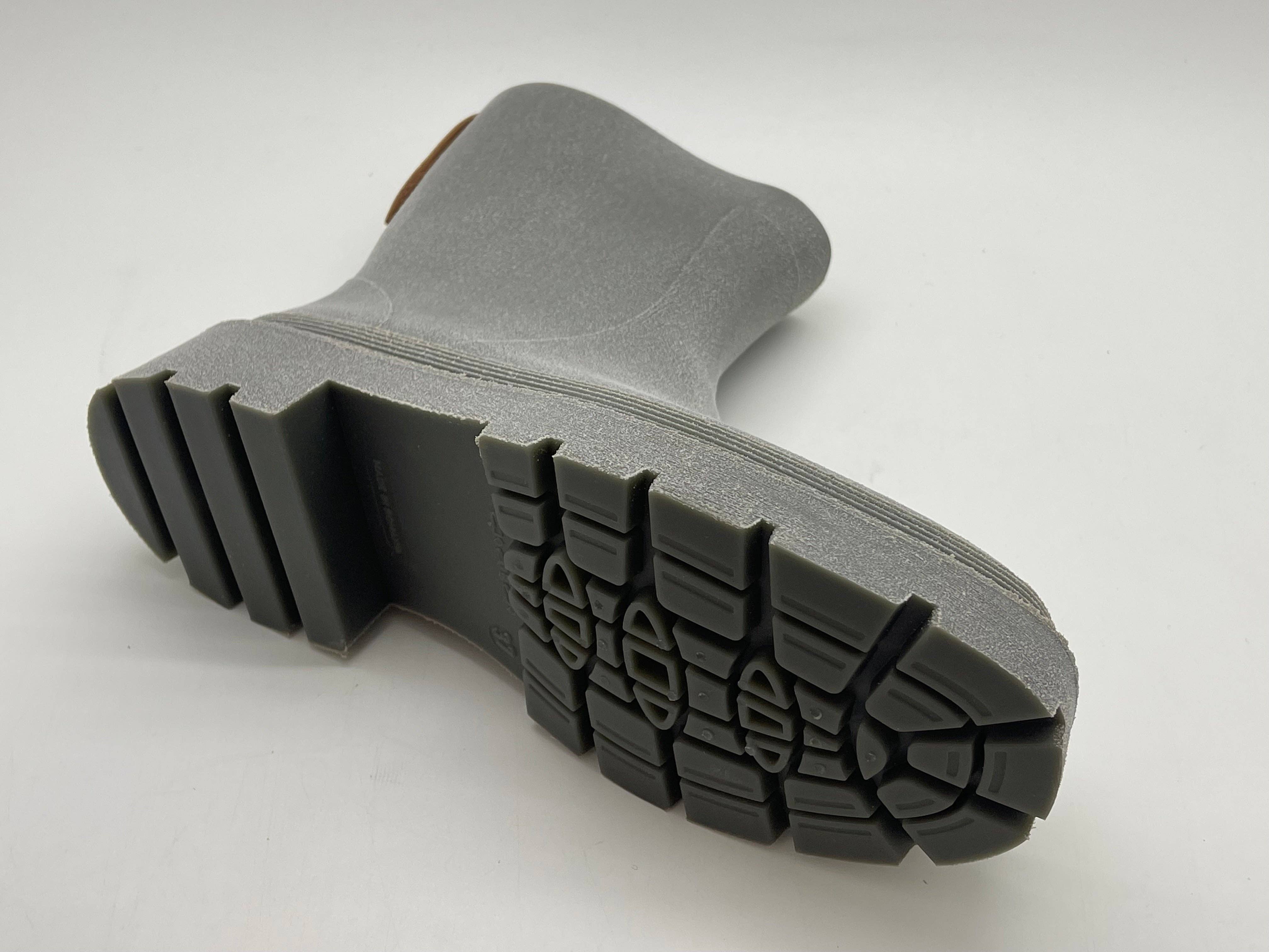 nat-2™ Bio Boot grey green vegan | 100% waterproof biodegradable rainboots for wholesale on Faire11