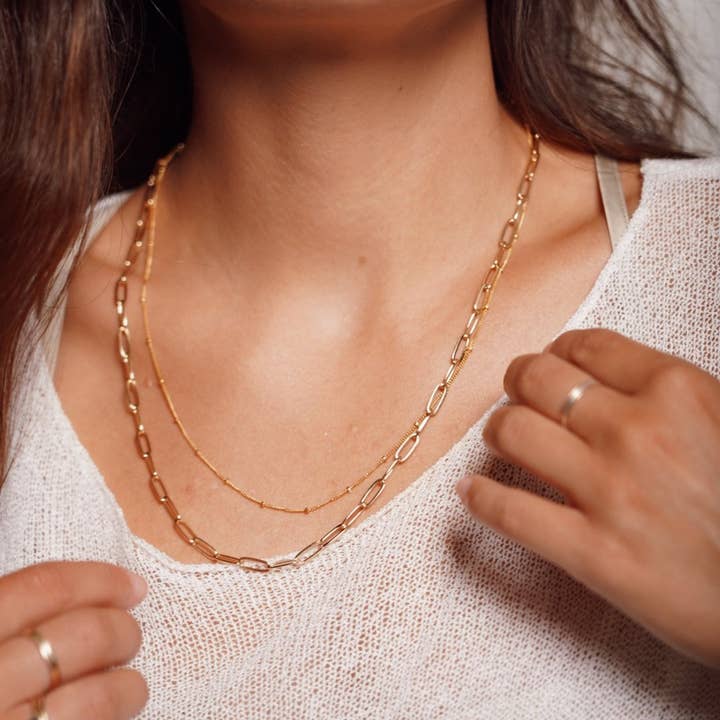 Olivia Chain Necklace for wholesale by Fathered