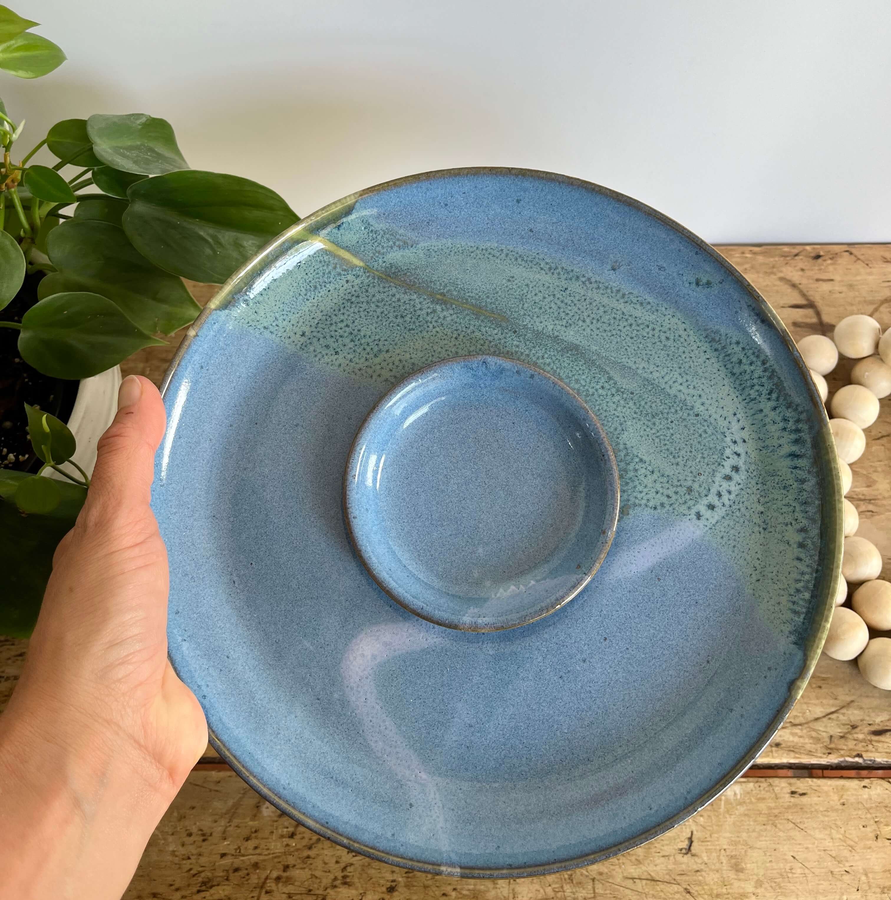 Coastal Clay Co. - Wholesale Platter - Bread and Oil Dipping Plate Platter15