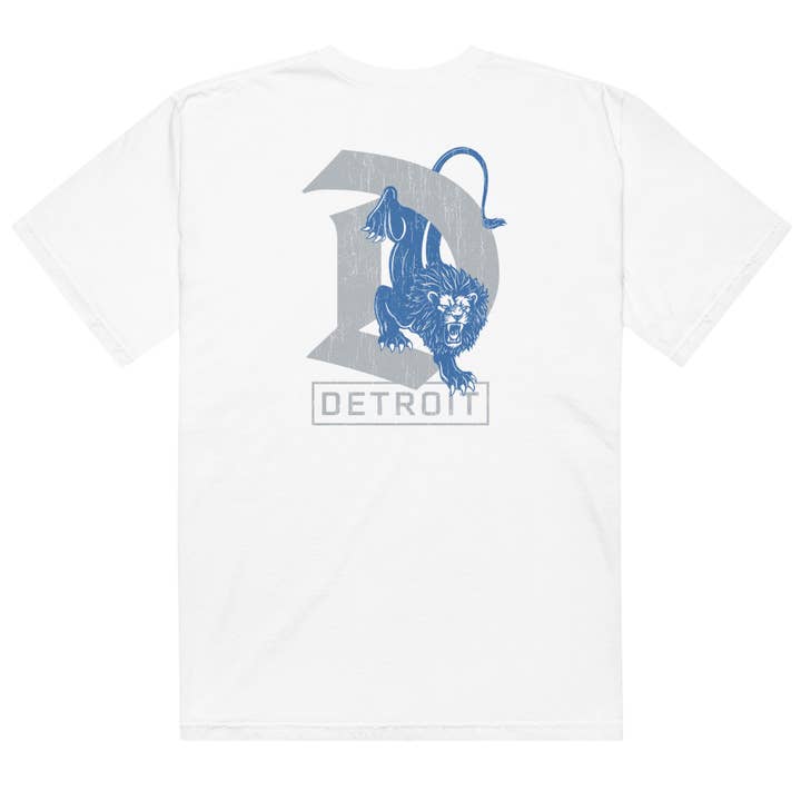 Detroit Lions D Tee pour la vente par Homeward Supply Co