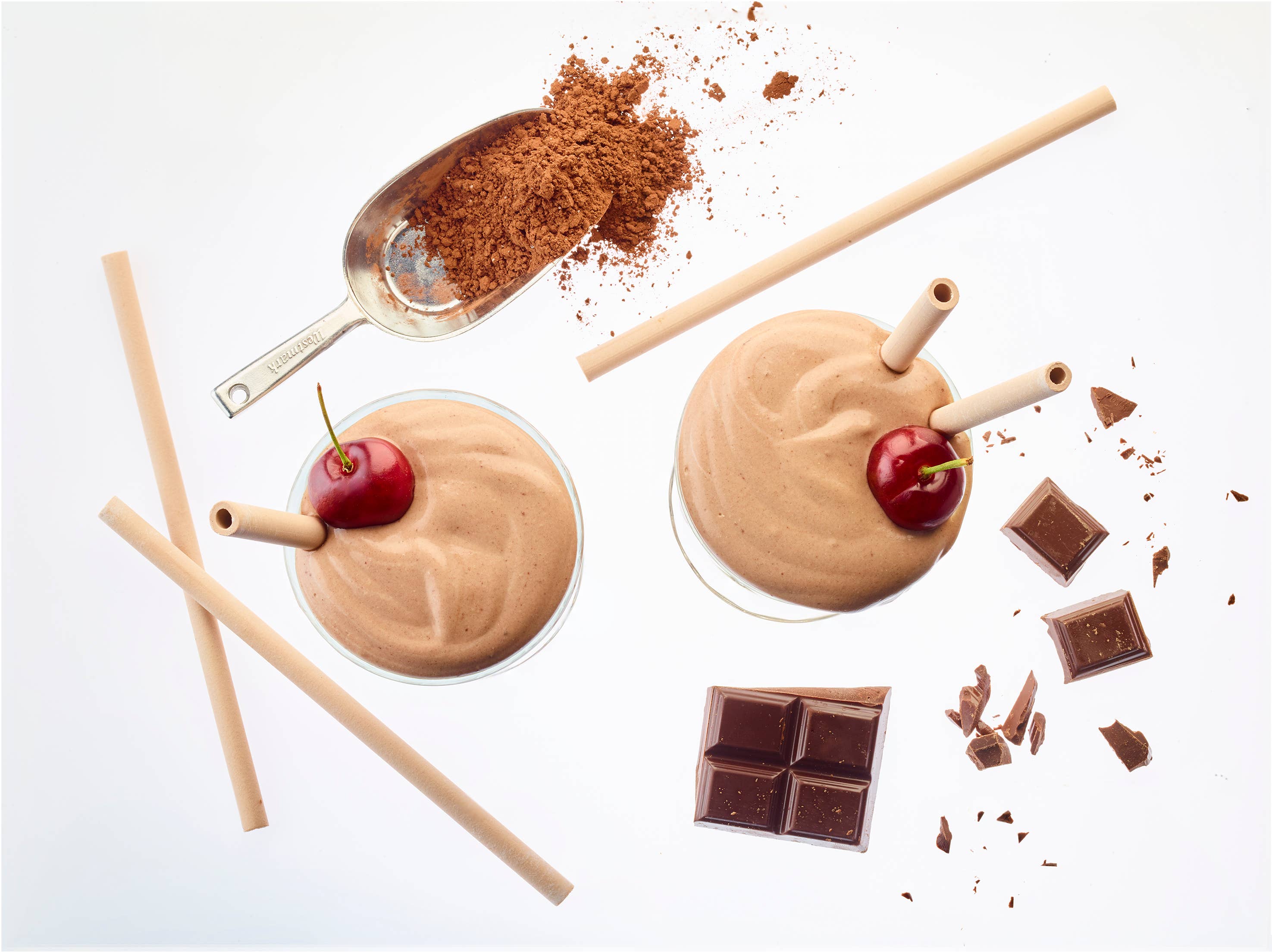 SORBOS Edible Straws - Wholesale Drinking Straw - SORBOS Chocolate Flavour Edible Straws - Case of 20010