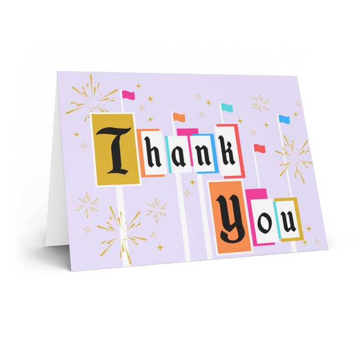 Magical Thank You Card for wholesale by Hide.