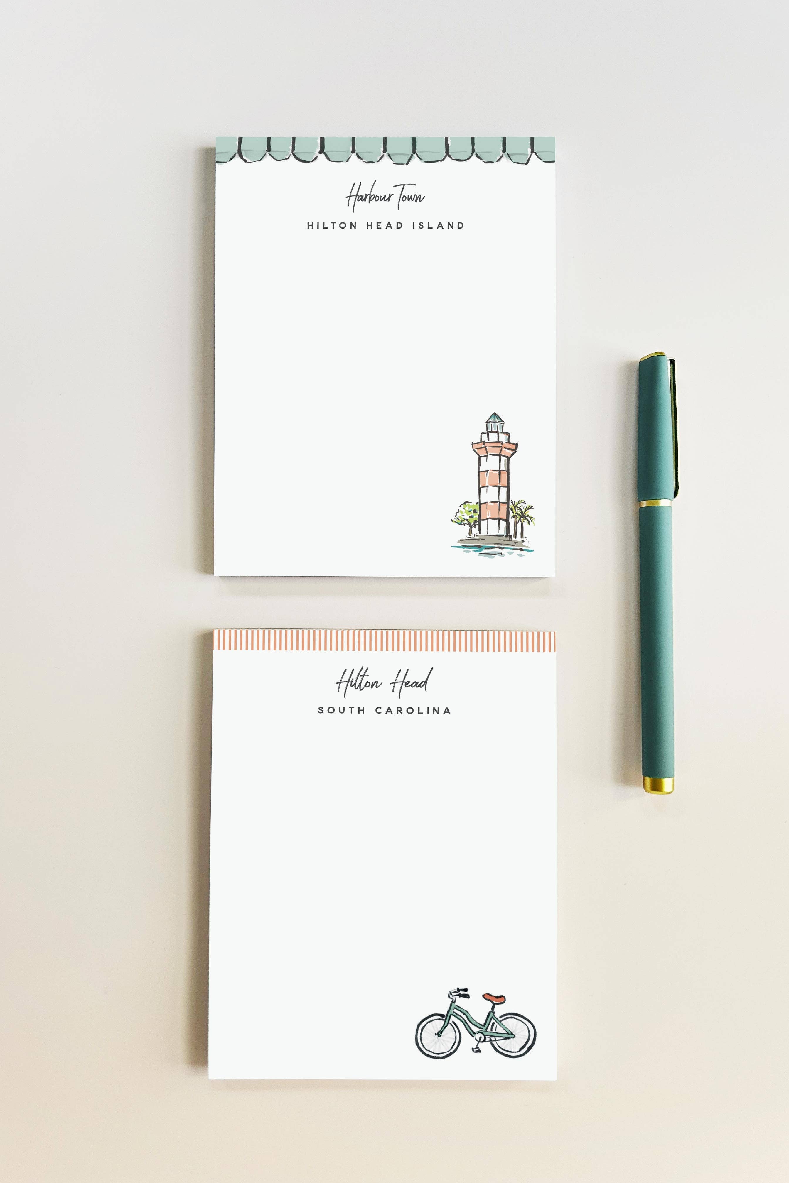 Texture Design Co - Wholesale Notepad - Sherbet Painted Streets - The Harbour Town Notepad3
