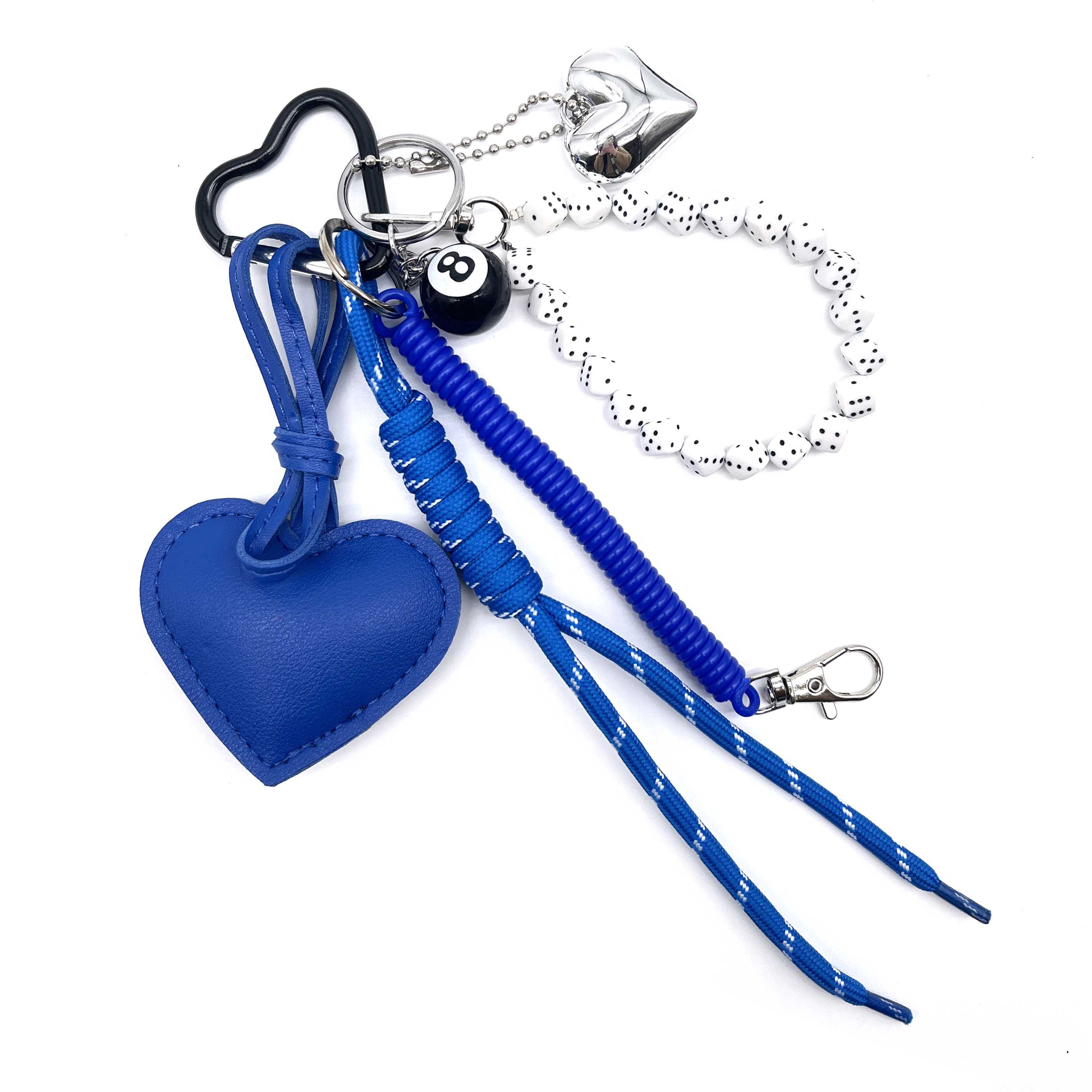 Vimoda - Vente Accessoire de sac – femme - Bijou de sac - Bag Charm - COEUR5