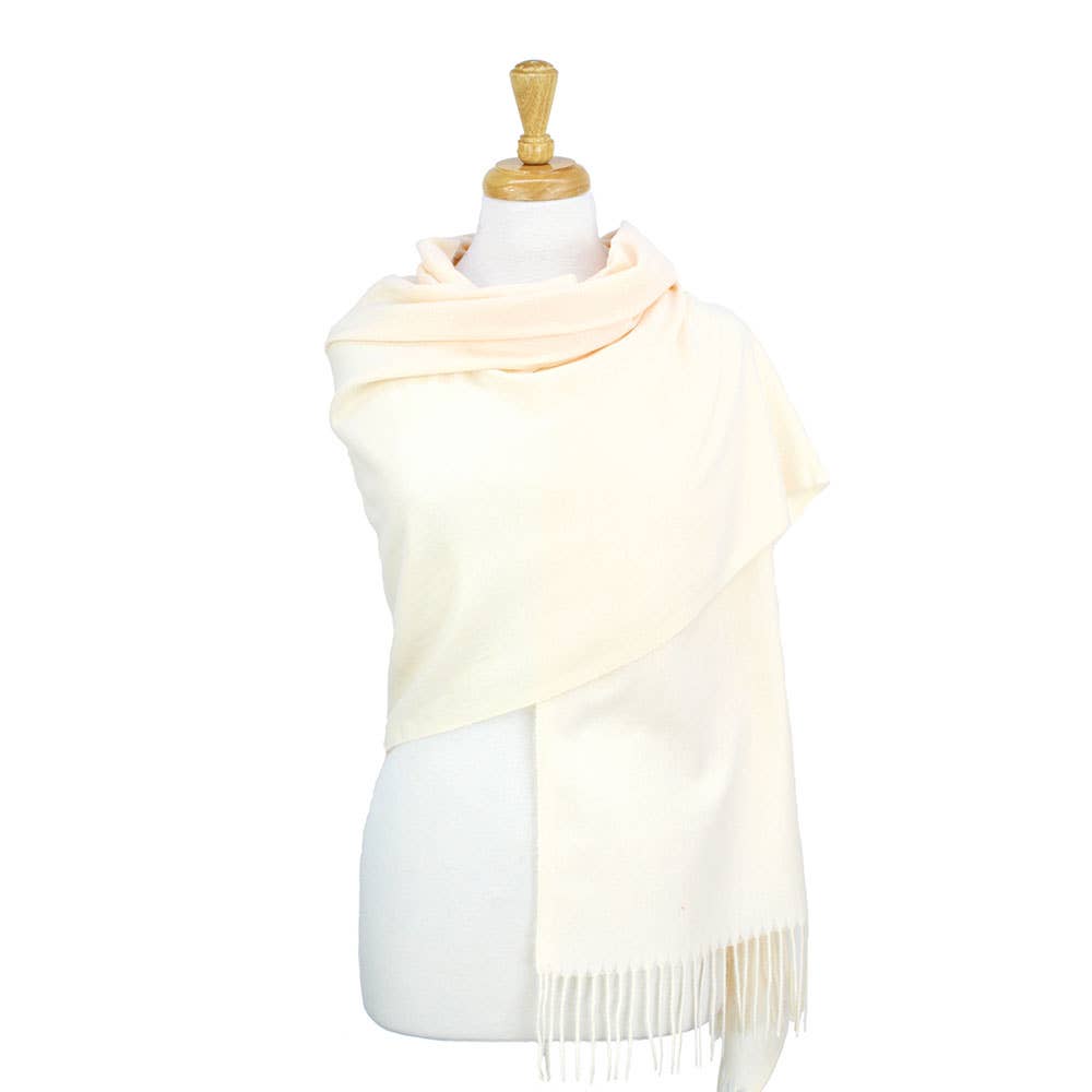 Sensibling Corp. - Wholesale Scarf - Women's - Solid Cashmere Blend Soft Wrap Shawl Scarf14