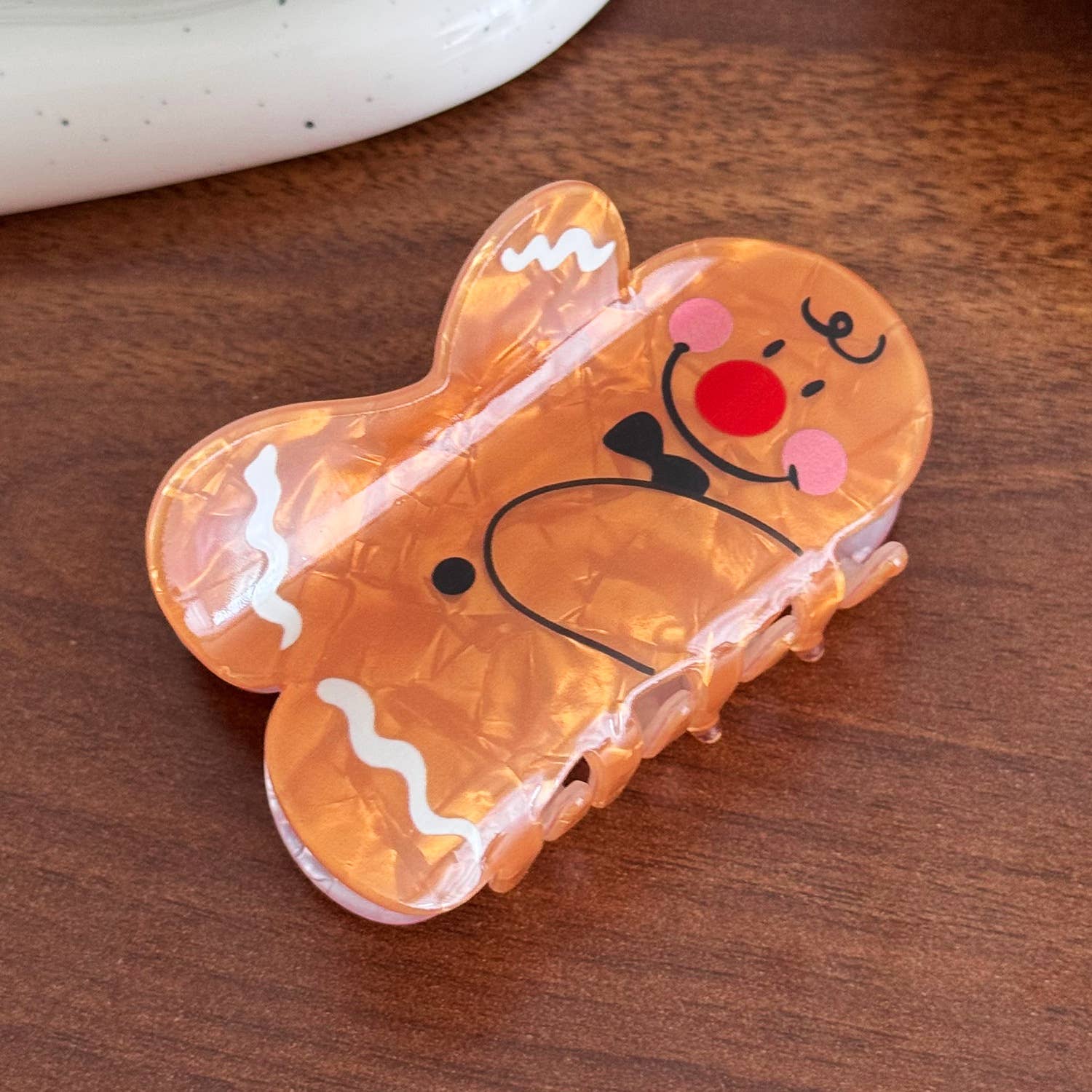 SoapElenGlen - Wholesale Hair Clip - Women's - Cartoon Christmas Series Hair Clip, Winter Snowman Hair Claw11