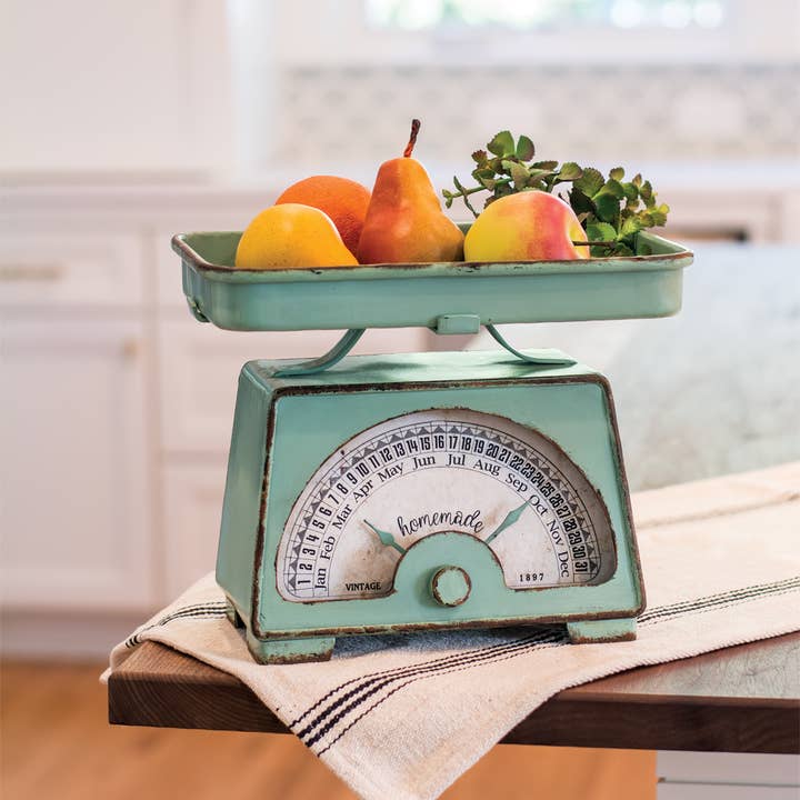 Col House Designs - Wholesale Decorative Tabletop Object - Vintage Scale Calendar2