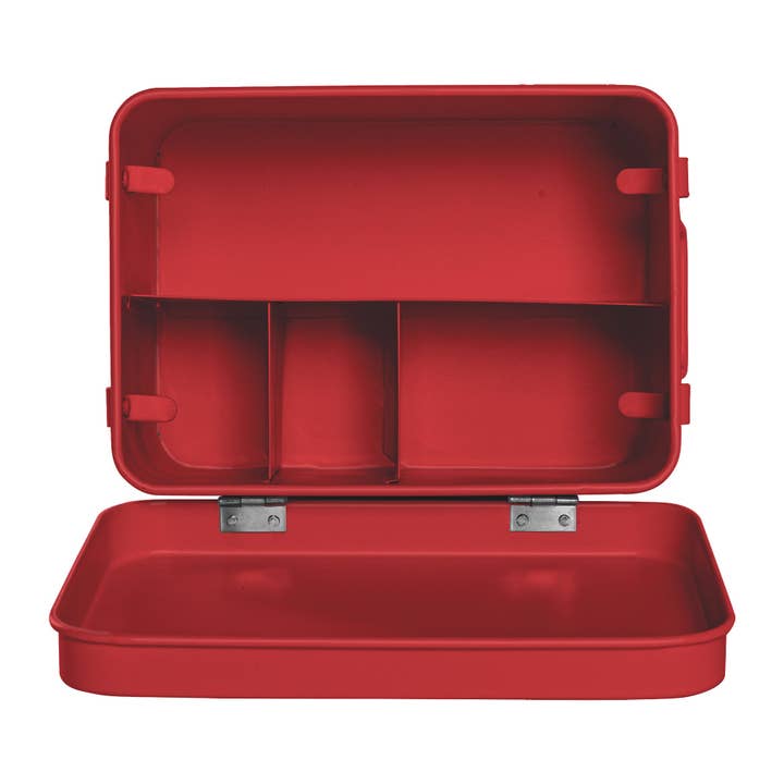 Rinkit Ltd - Wholesale First Aid Kit - Harbour Housewares First Aid Storage Canister - Red5