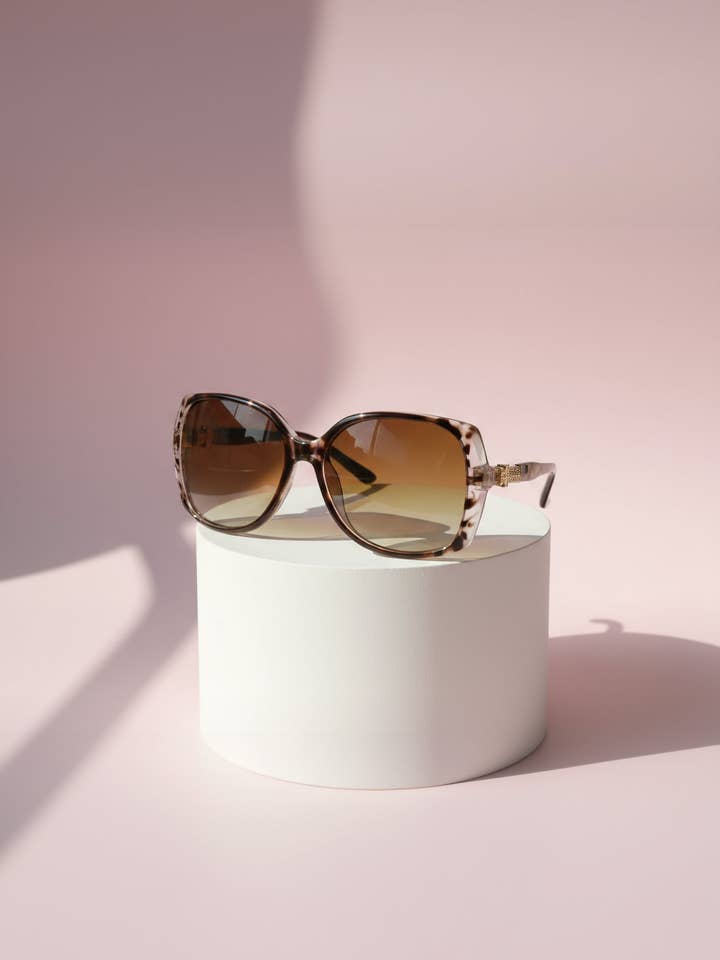 Gold Tortoiseshell UV 400 Sunglasses Box of 12 for wholesale by Arya Jewellery Wholesale