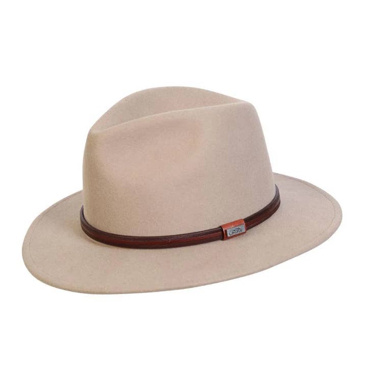 Conner Hats – Großhandel Fedora-Hut – Unisex – Jackeroo Australischer Wollhut, knautschbar