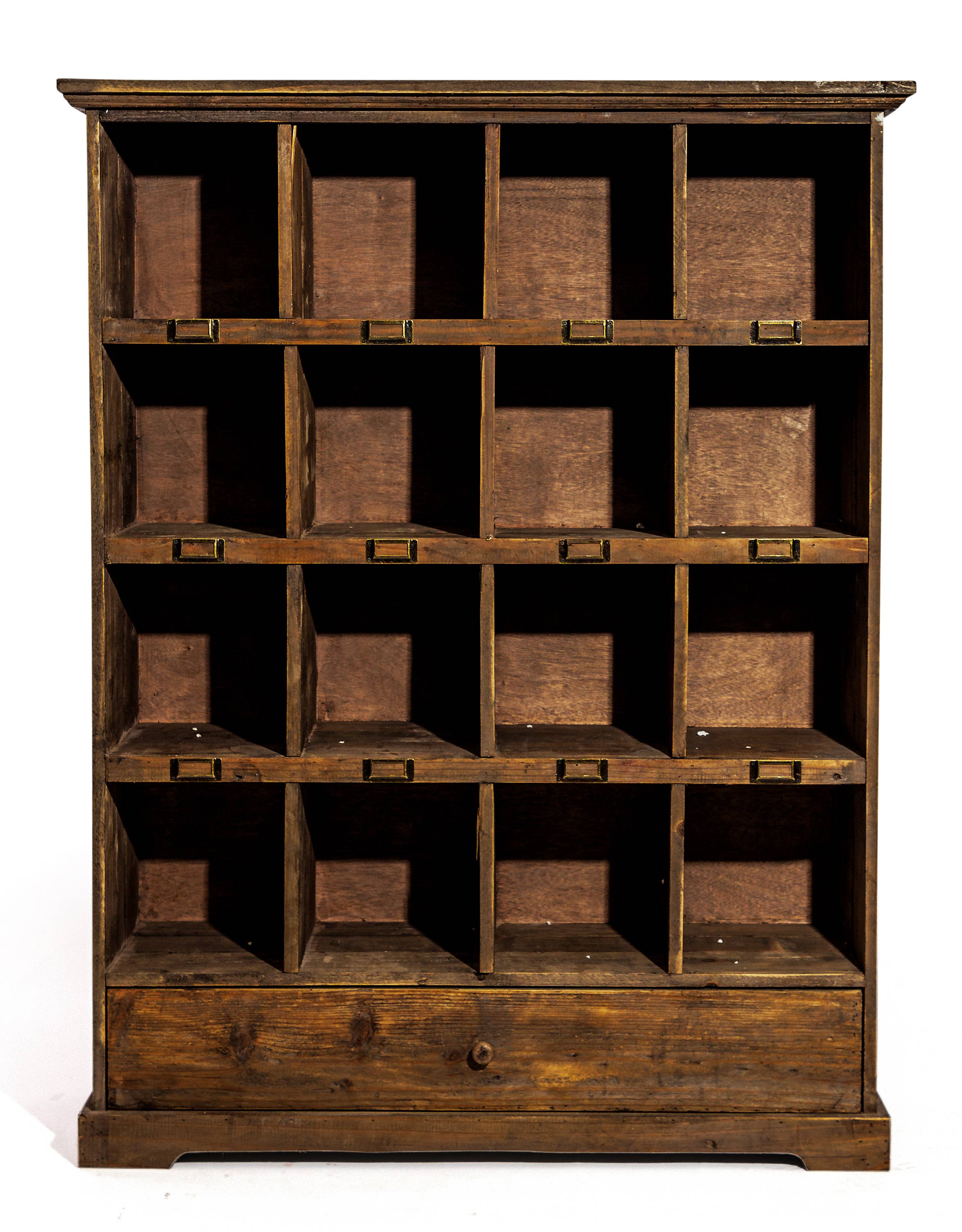 McGowan & Rutherford Ltd - Wholesale Cabinet - Rustic Wooden Arundel Freestanding Storage Unit1