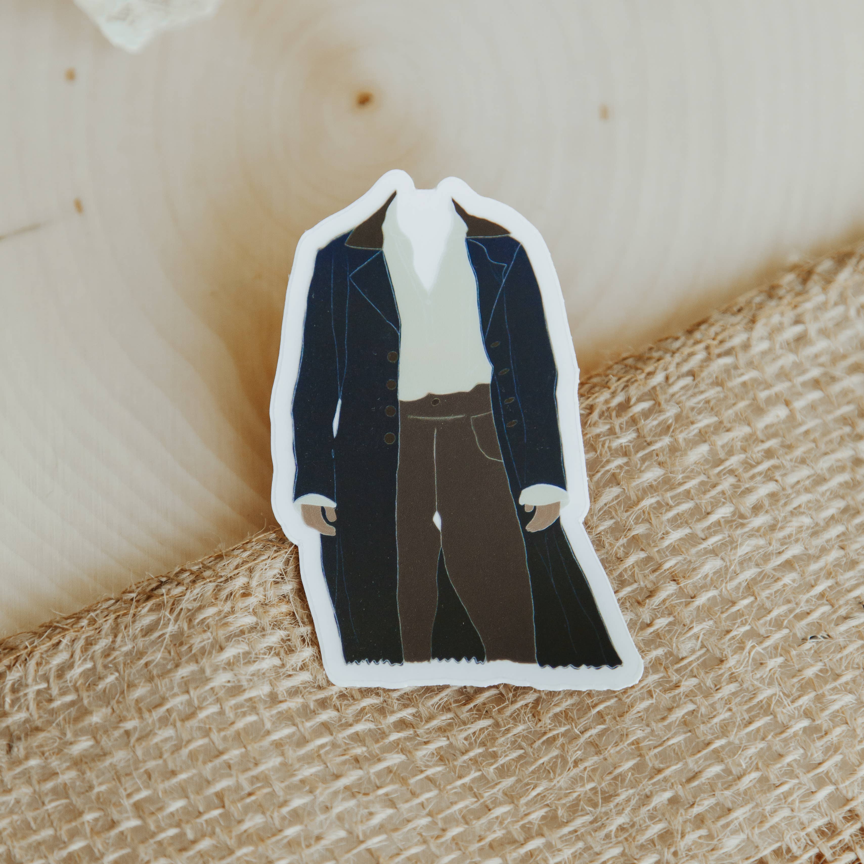 Twelfth Pine - Wholesale Sticker - Mr. Darcy Pride and Prejudice Sticker, 2x3in1