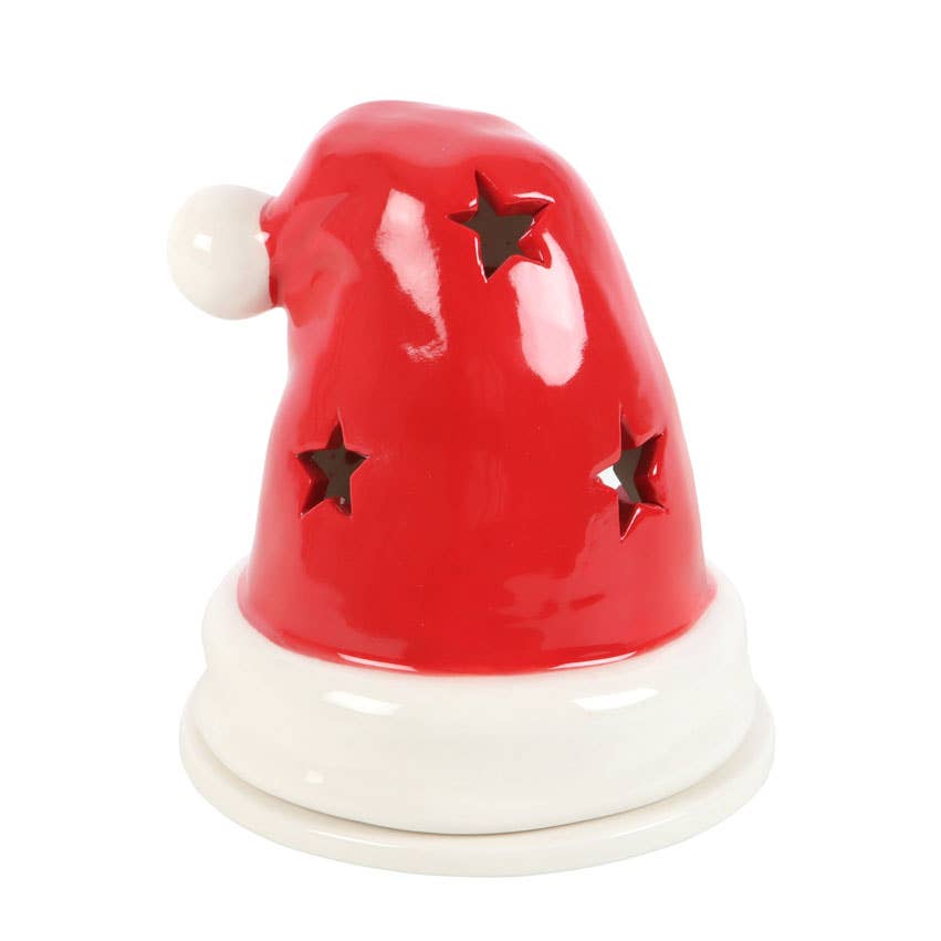 Something Different Wholesale - Wholesale Incense Holder - Christmas Santa Hat Incense Cone Burner and Tealight Holder2