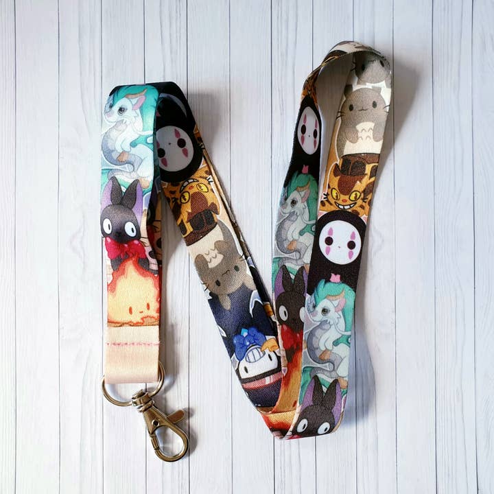 Ellesdoodlebox – wholesale Lanyard – Women’s – Ghibli Lanyard1