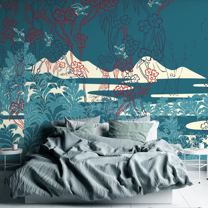 Savane Mural Decors pour la vente par Maison Martin Morel