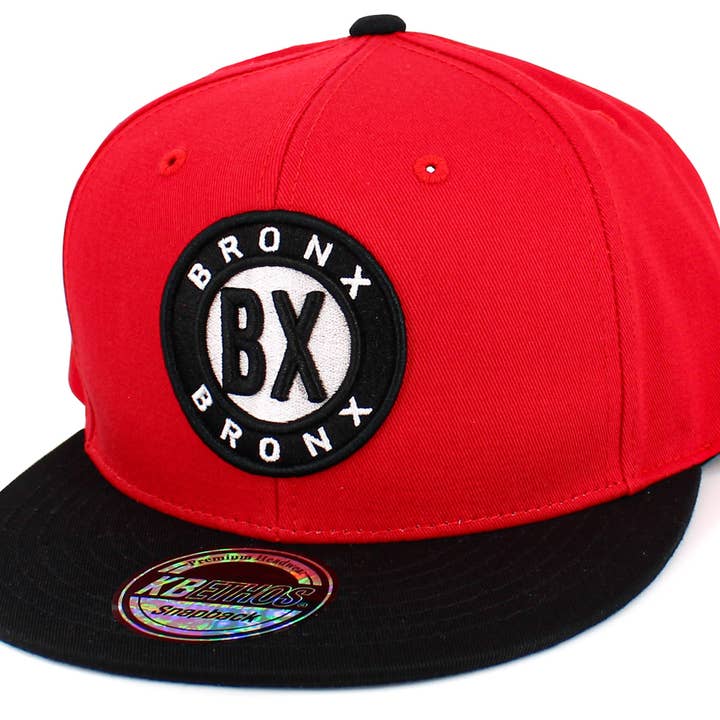 KBETHOS - Wholesale Flat Brim Cap - Unisex - BRONX SNAPBACK4