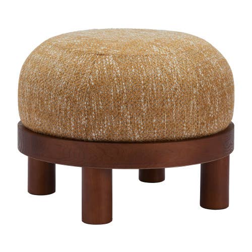 Zuo Modern - Vendita all'ingrosso Poggiapiedi - Pouf Gome color avena giallo0