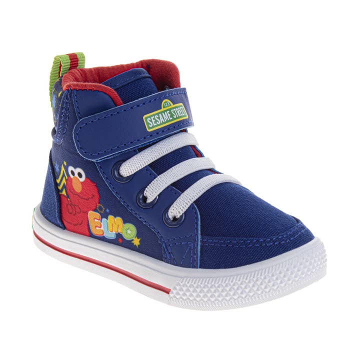 Baskets montantes Elmo Sesame Street (Tout-petit/Petit enfant) pour la vente par Josmo Shoes Inc