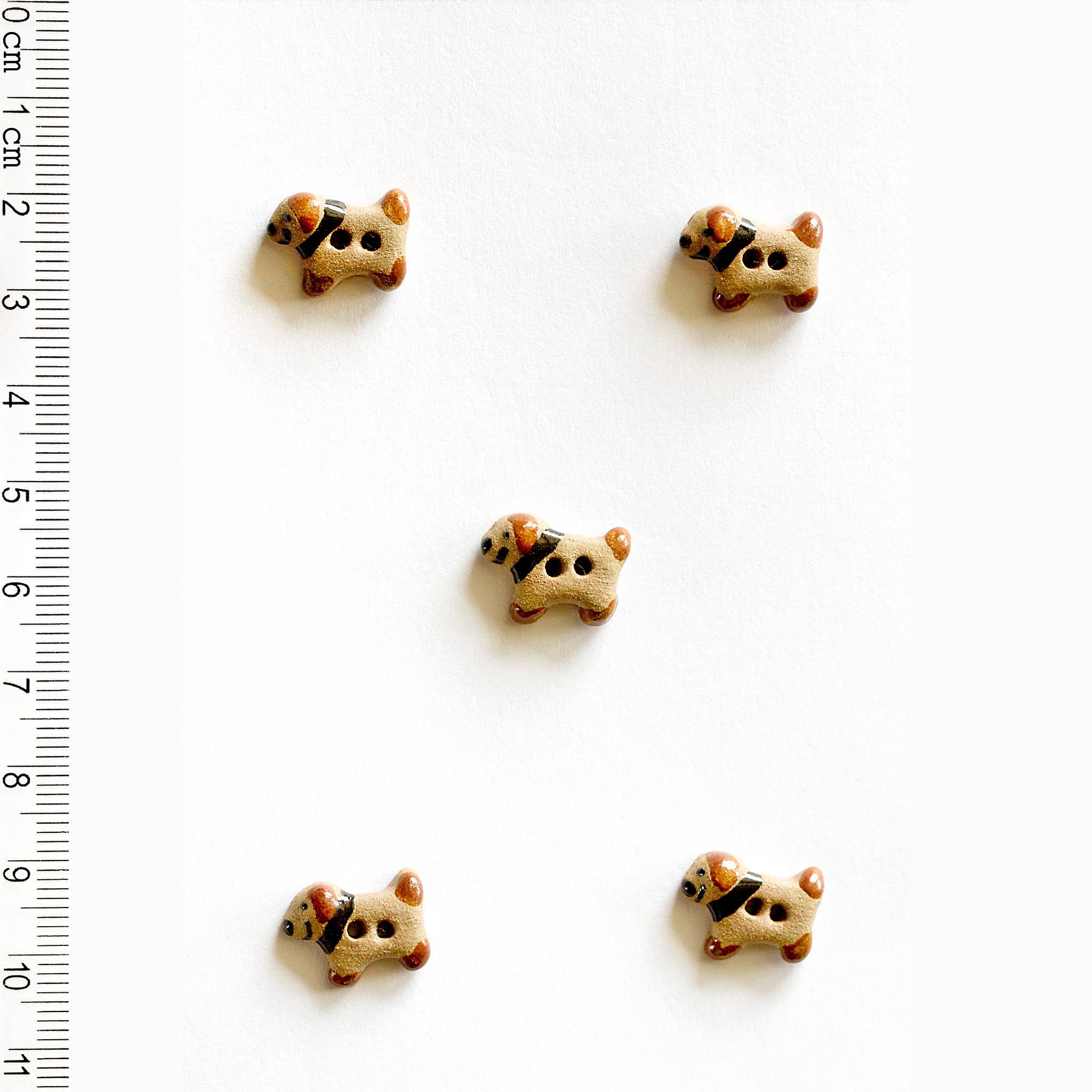Incomparable Buttons - Wholesale Sewing Button/Snap - L540 Puppy Dog Buttons