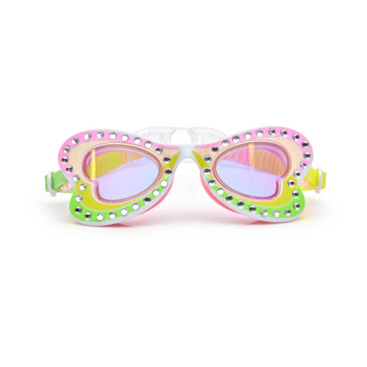 Butterfly Pink Lemonade Swim Goggles for wholesale by SAL+BE
