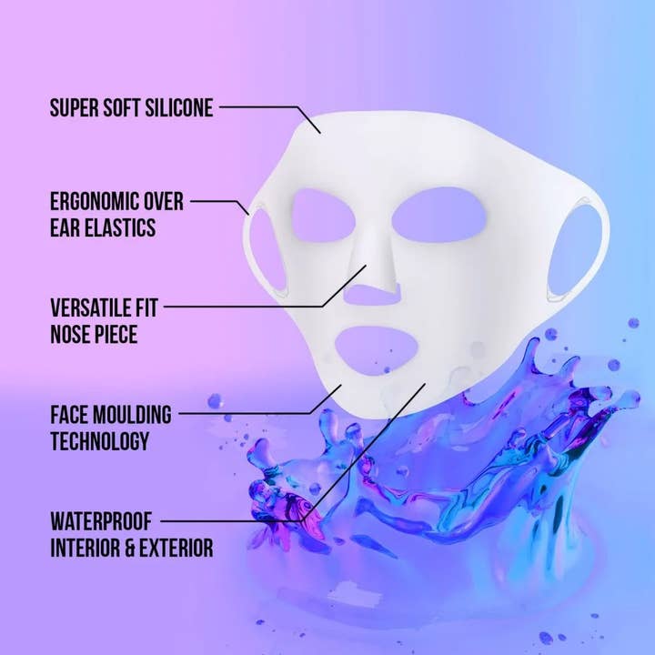 Lindo - Wholesale Skincare Face Mask - Lindo Silimask - Silicone Face Mask Wrap - 2pcs/pk