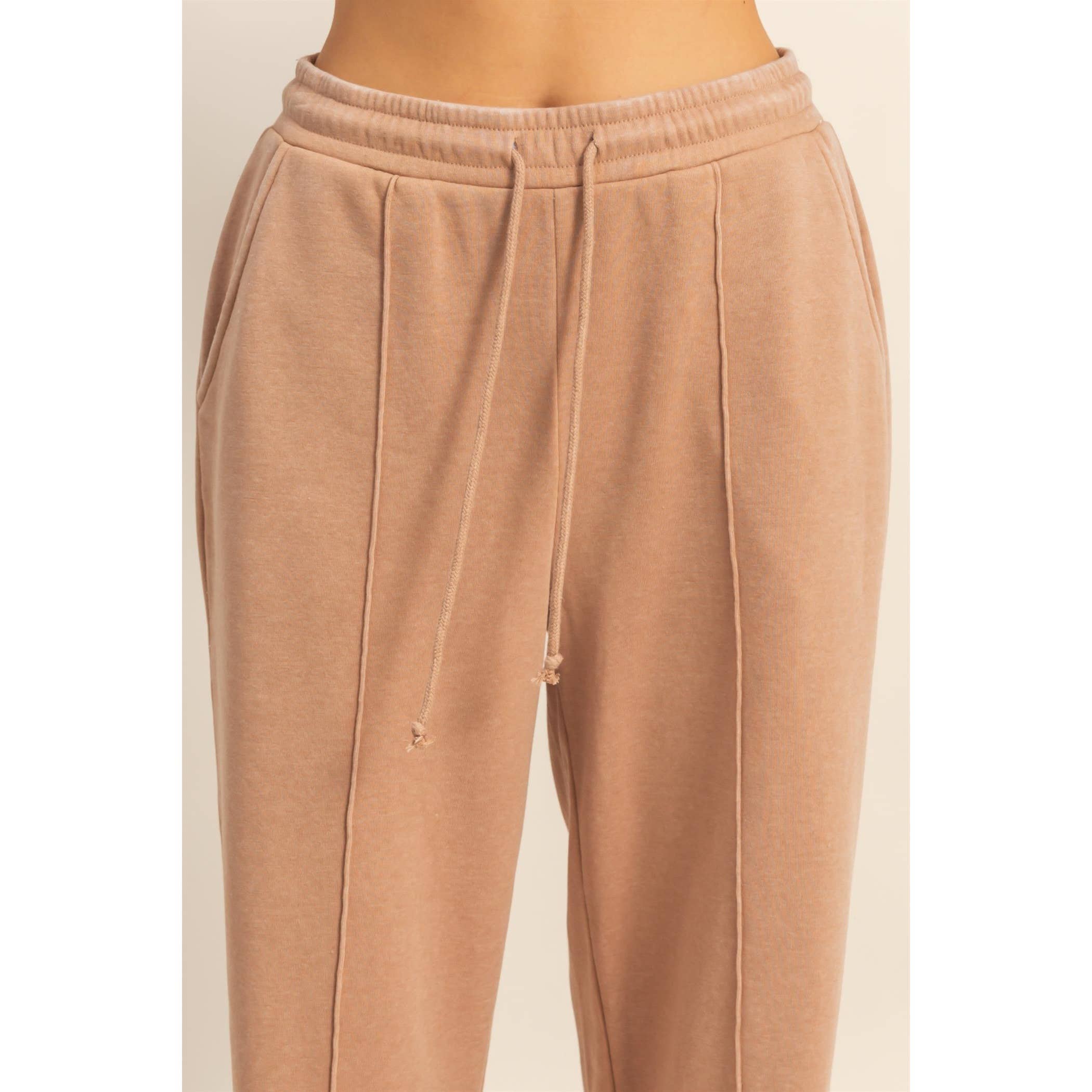 HYFVE - Wholesale Pants - Women's - High-Waist Drawstring Pintuck Pants24