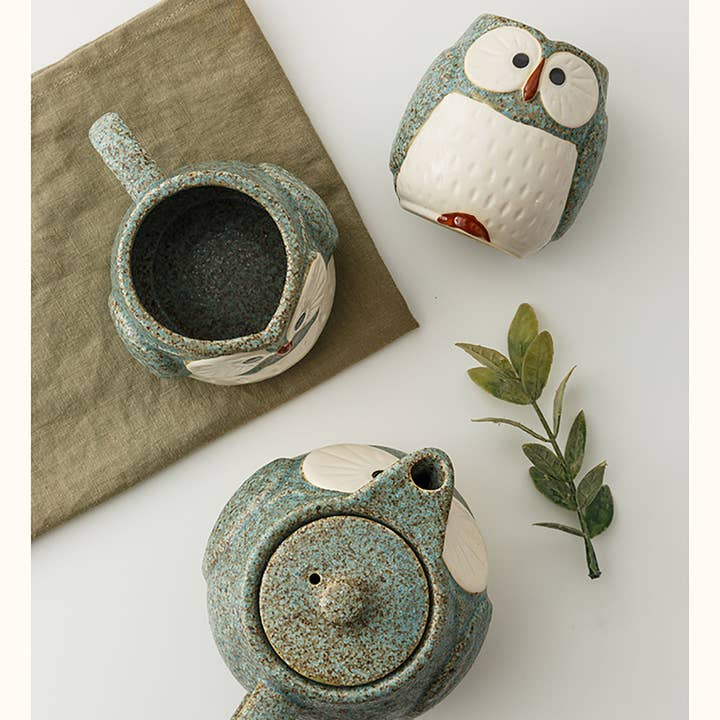 MinoCraft - Wholesale Tea Pot - Teapot with cute owl design18