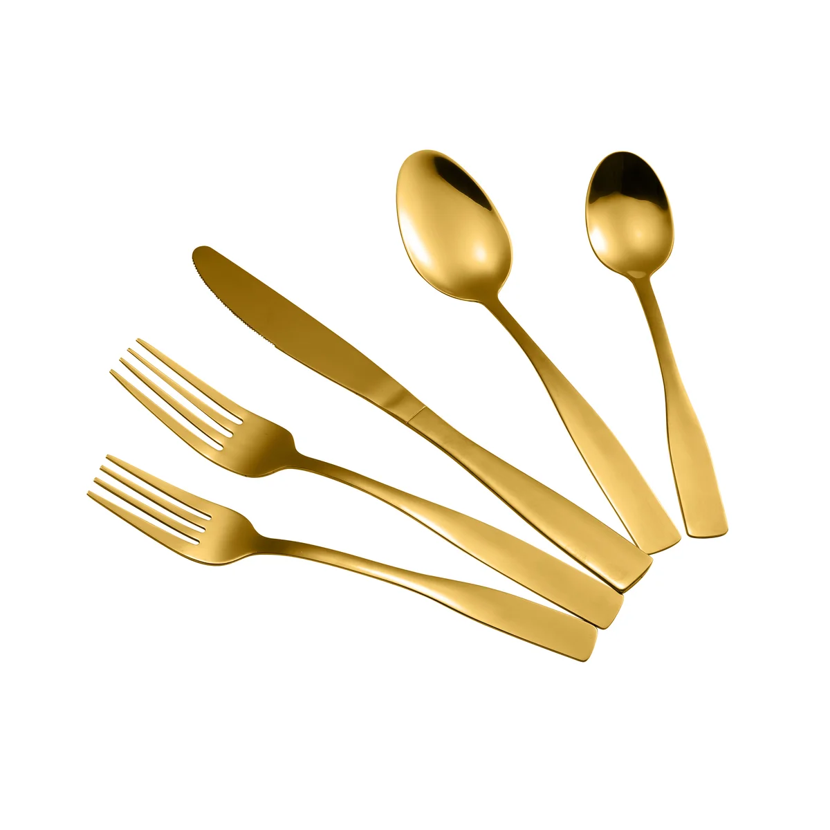 J&V TEXTILES - Wholesale Flatware Set - 40 Piece Stainless Steel Silverware Set for 834