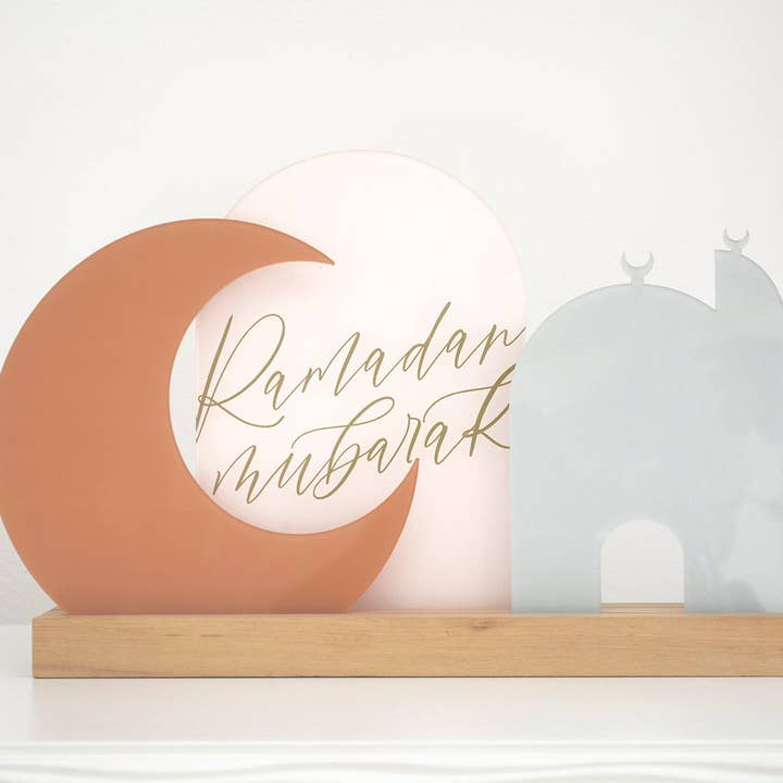 modernEID – wholesale Dekorativt bordsobjekt – Luna Ramadan Mubarak akryldekor4