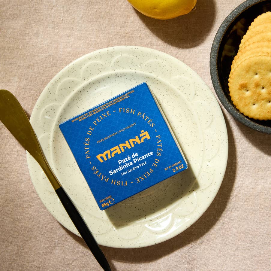 Lata – wholesale Tinned fish – Manná Spicy Sardine Pâté0