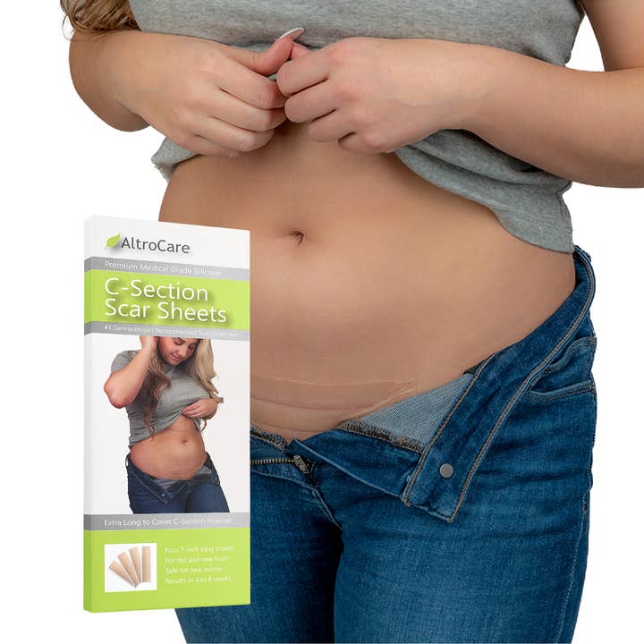 AltroCare - Wholesale Belly Band - Maternity - AltroCare Postpartum Silicone Scar Sheets for C-Section.