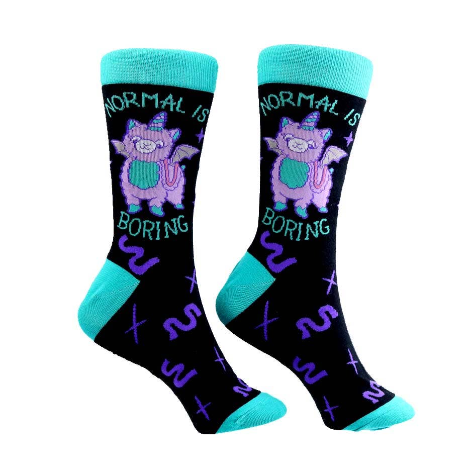Jubly-Umph - Wholesale Socks - Unisex - Normal Is Boring Socks - Unisex Medium0