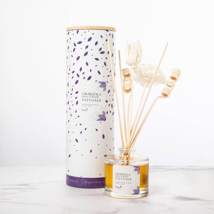Okiola (rikedomens berömmelse) diffusor för wholesale av Okiki Skincare