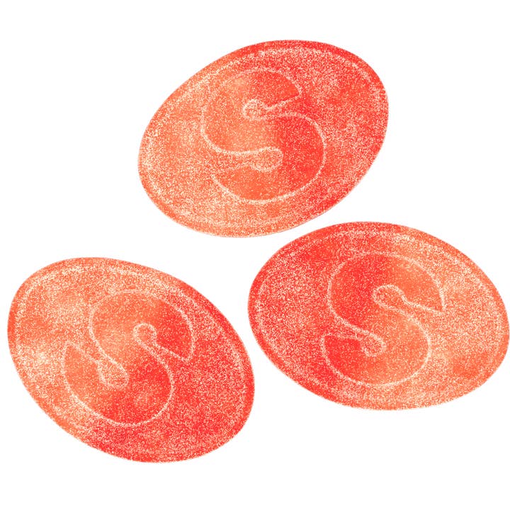 S-Marke Sour Peach 8x500g (8.8lbs) (4kg) for wholesale by Candy People USA