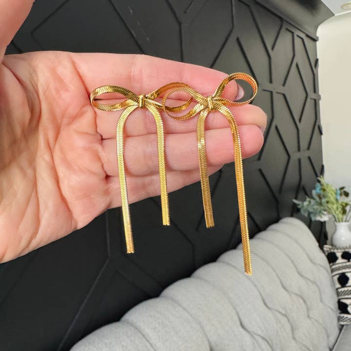 Love Your Why - Wholesale Stud/Post Earrings - You’re like really pretty bow earrings