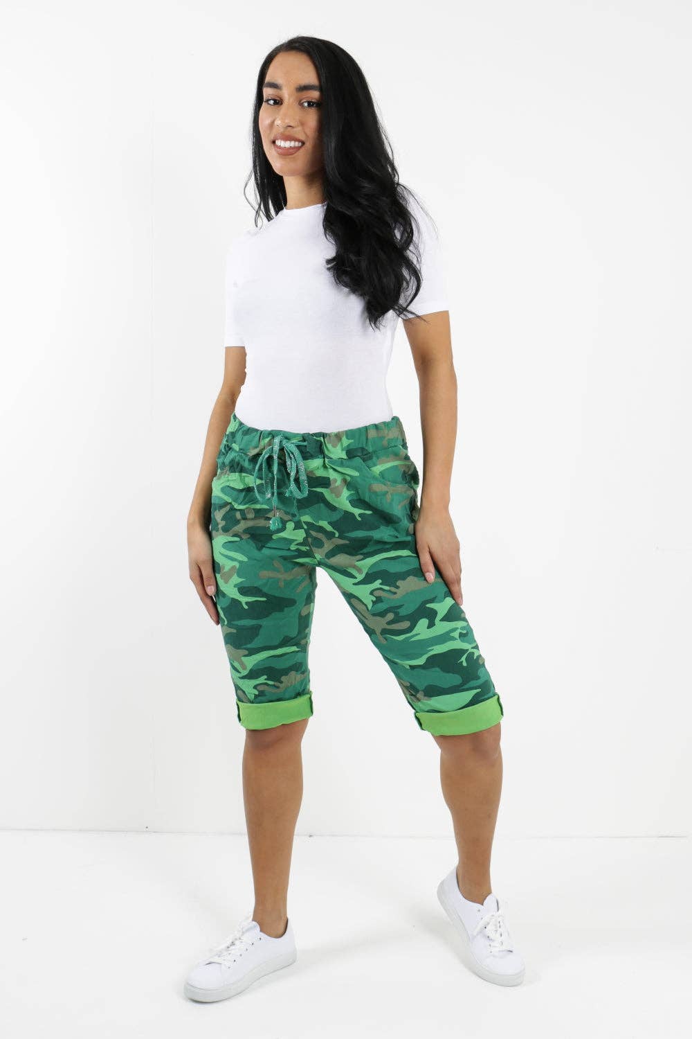 Miss Bold – wholesale Shorts – Women’s – Italian Camouflage Magic Chino Shorts39