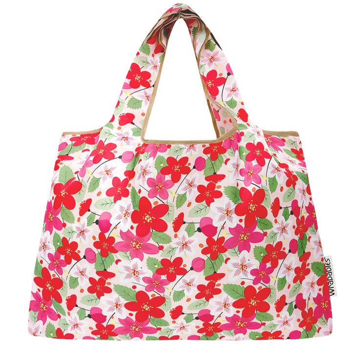 Wrapables.com - Wholesale Grocery/Shopping Bag - Wrapables Large Foldable Tote Nylon Reusable Grocery Bags, 6 Pack64