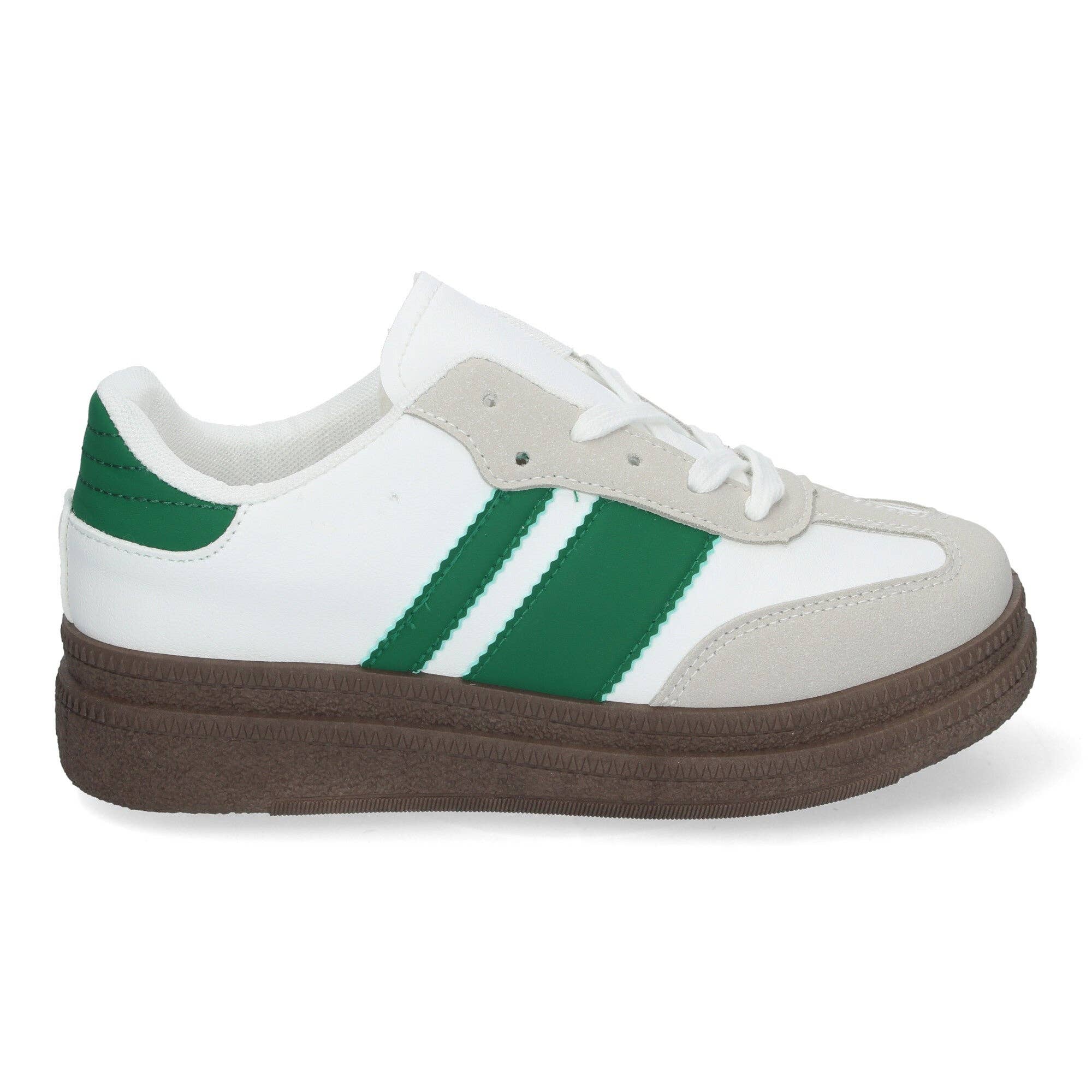 Brideluxe Mayorista - Vendita all'ingrosso Sneakers sportive - Donna - Eleganti Scarpe da Ginnastica Verdi da Donna1