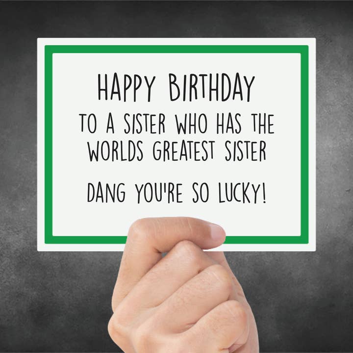 Snarky Card - Verjaardag - HB To A Sister voor wholesale door Snarky Megs