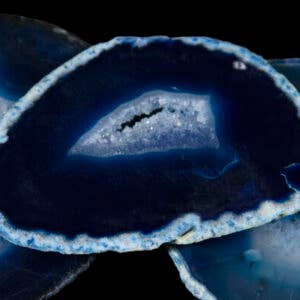 Cold River Mining - Wholesale Spiritual Stone/Crystal - BLUE AGATE SLABS, SLICES- Sold By the Piece2