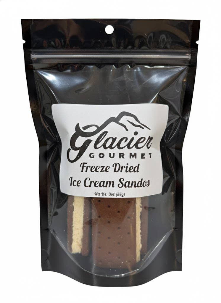 Glacier Gourmet – Engroshandel Is/sorbet – Freeze tørret is-sandwiches – 85 g pose